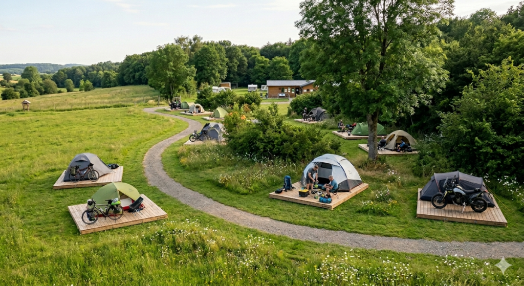 trekdeck op camping